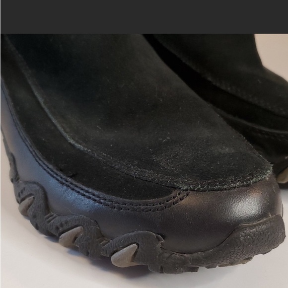 SKECHERS Black Suede & Leather Tall Boot !!! - Picture 7 of 8